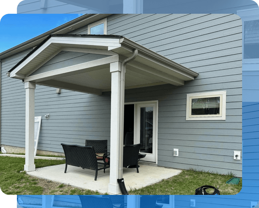 Covered Patio in Huntsville and Madison, AL