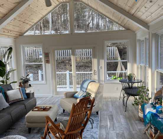 4 Season Room Installed by The Covered Patio in Huntsville and Madison, AL