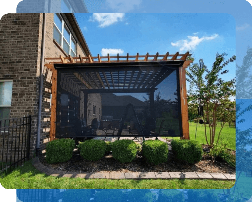 Motorized Screen in Huntsville and Madison, AL by The Covered Patio